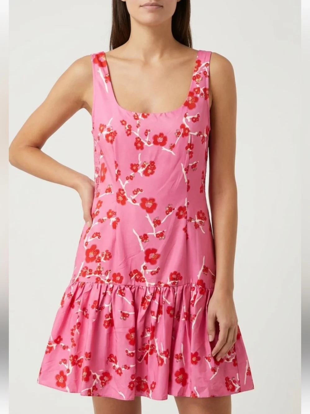 $525 Cynthia Rowley Delilah Taffeta Bubble Mini Dress - Picture 5 of 13